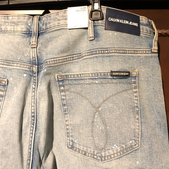 New Calvin Klein Jeans Denim Mens Jean Pants 40x32 - Picture 3 of 8